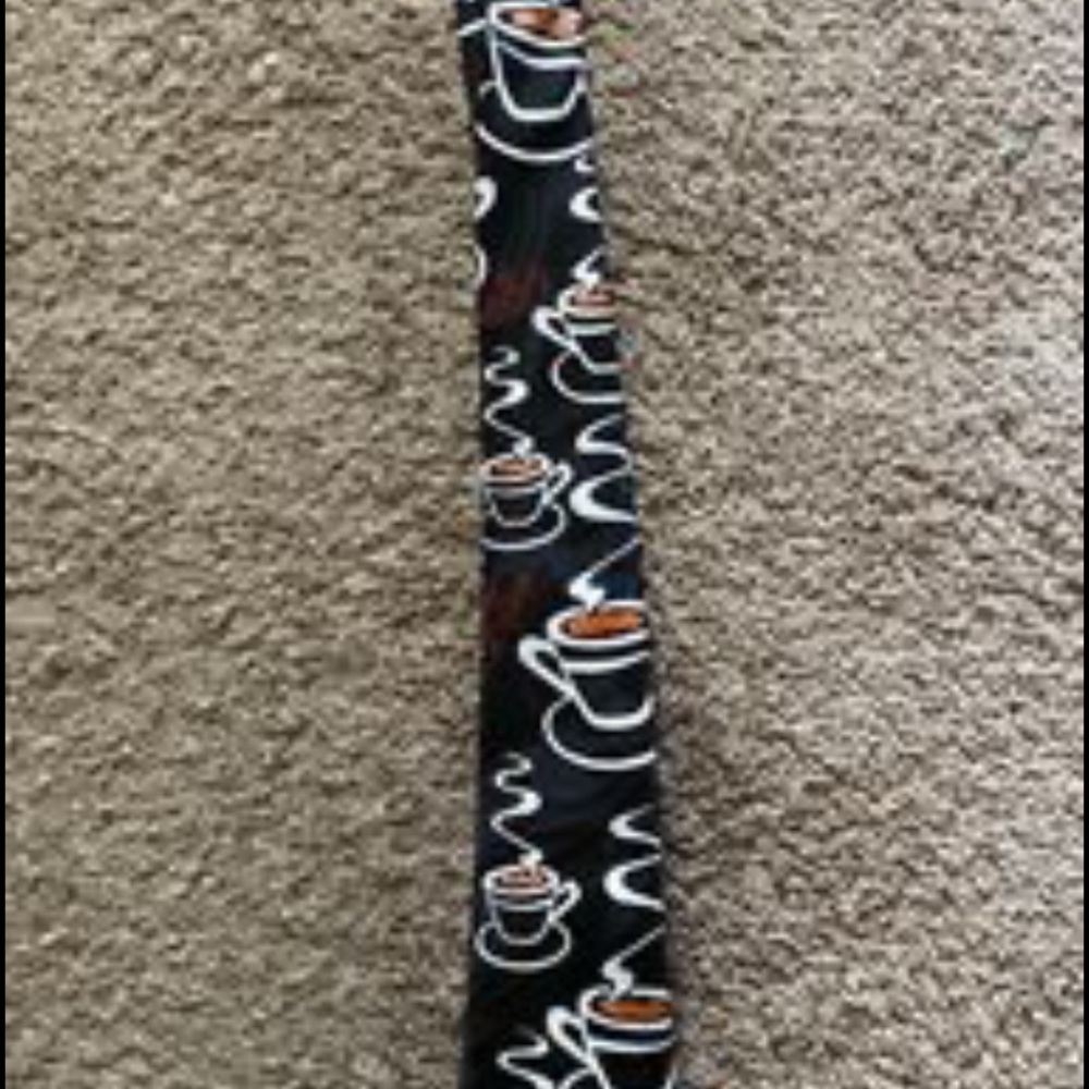Steven Harris Coffee Logo Tie